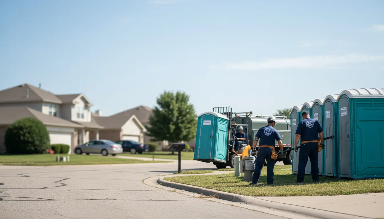 Porta Potty Rental in Plantersville, TX near me